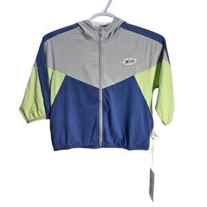 NWT | Kids Color Block Windbreaker Sun Protect Lightweight Jacket | Size 3-4T